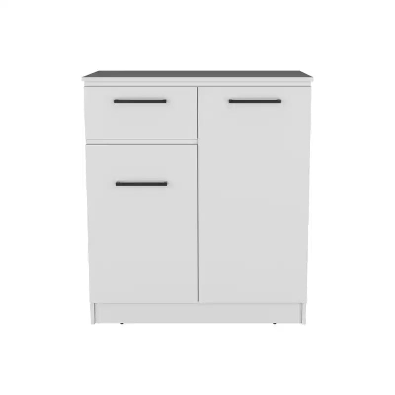 Buffet avec tiroir et 2 portes, meuble de rangement moderne, buffet d'appoint avec rangement