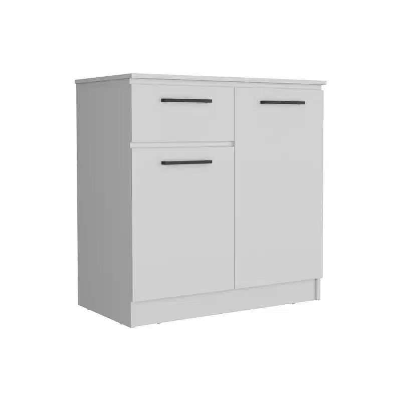 Buffet avec tiroir et 2 portes, meuble de rangement moderne, buffet d'appoint avec rangement