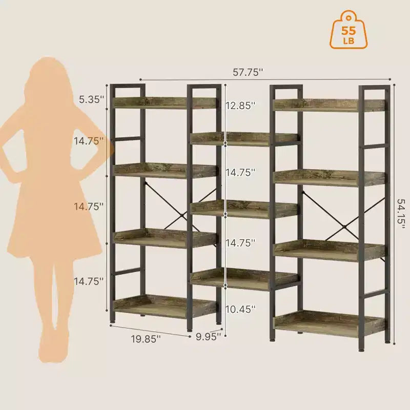 Étagère d'angle multicouche, conception détachable peu encombrante avec plusieurs crochets