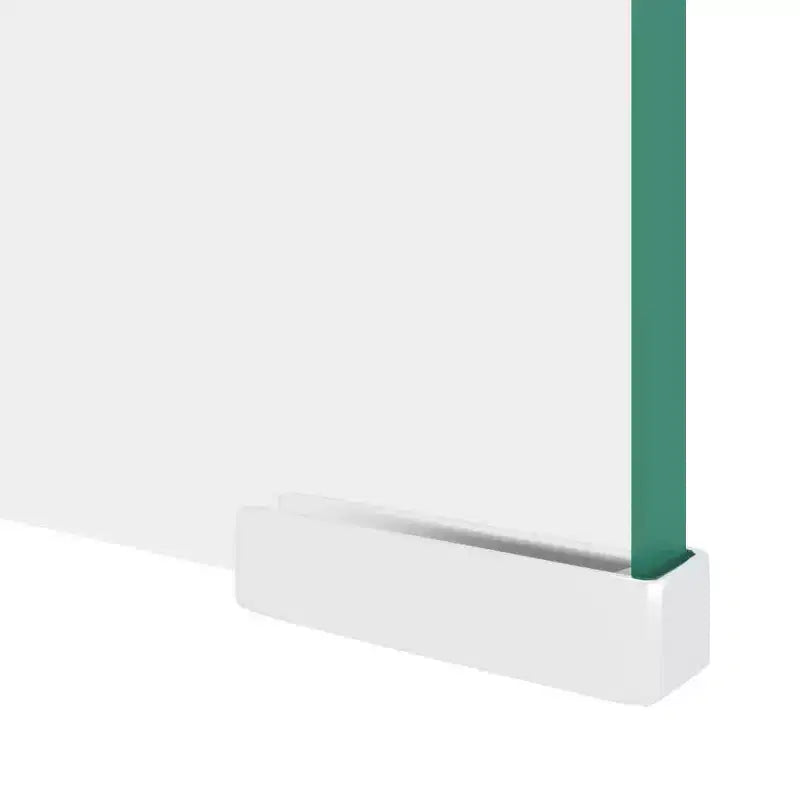Meuble TV en verre trempé - Support d'écran moderne pour appareils multimédias, console TV épurée avec rangement, transparent