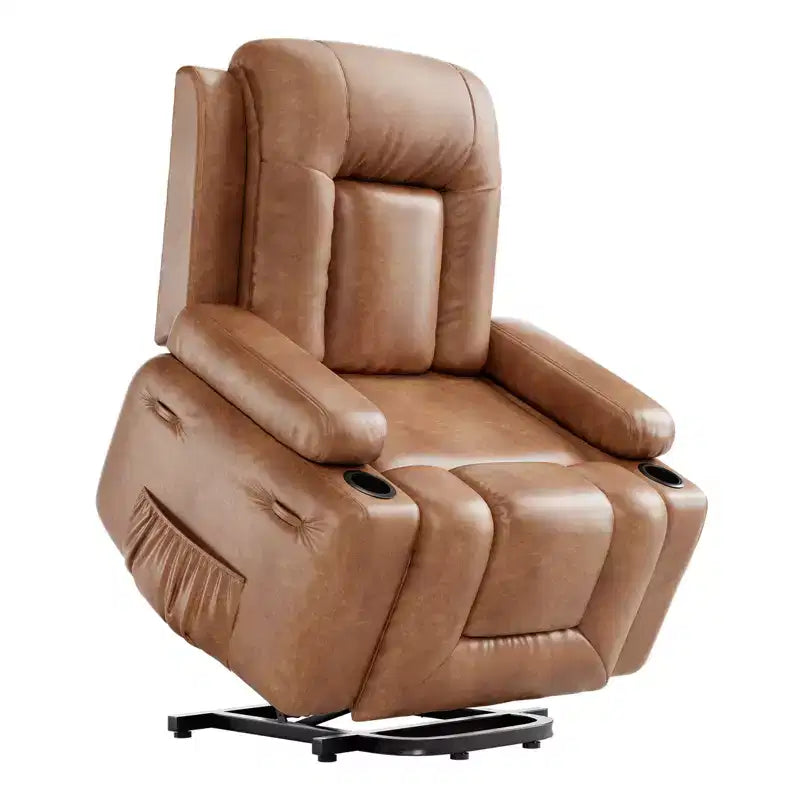 Fauteuil inclinable électrique en cuir PU, inclinable réglable, canapé simple ergonomique, pour salon