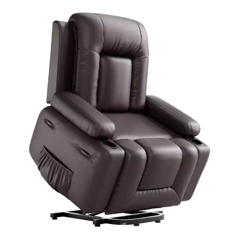 Fauteuil inclinable électrique en cuir PU, inclinable réglable, canapé simple ergonomique, pour salon