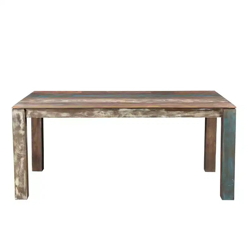 Table à manger ancienne en bois recyclé de 60"