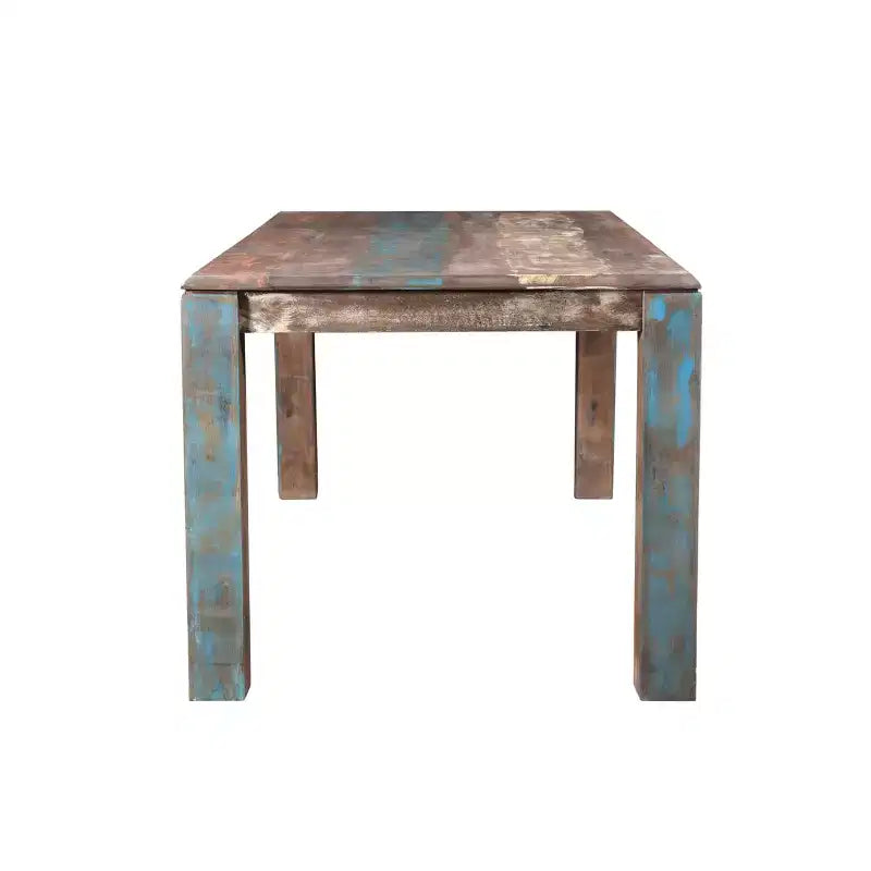 Table à manger ancienne en bois recyclé de 60"