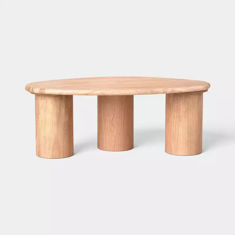 Table basse en bois naturel, biologique, 15,98 po