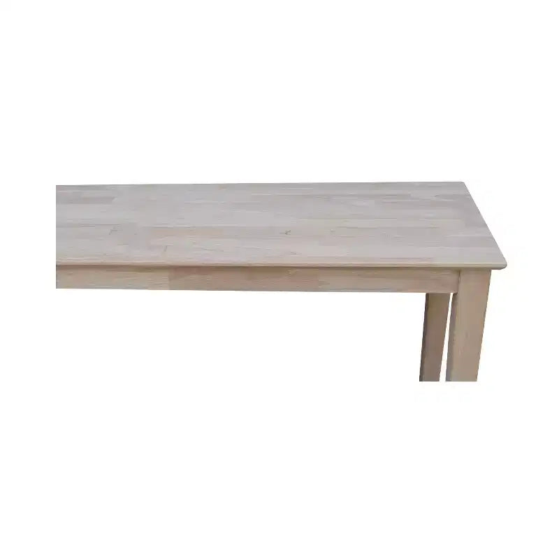 Table console en bois brut Style Inachevé